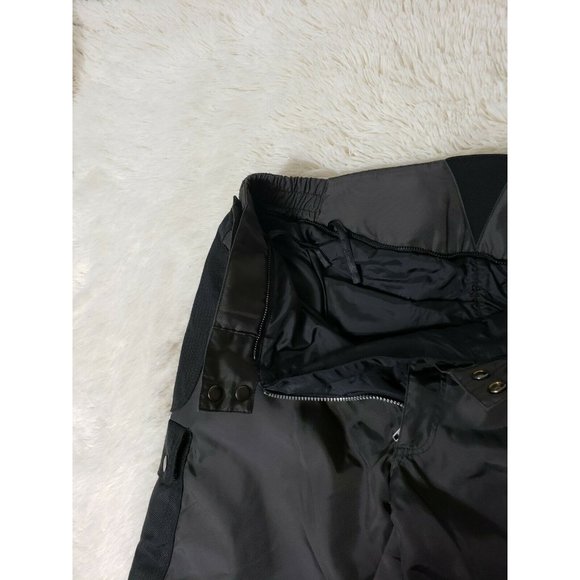 Cafe Racer Men's Size 36 Waterproof Breathable Motorcycle Pants Black Padded T - Picture 4 of 12